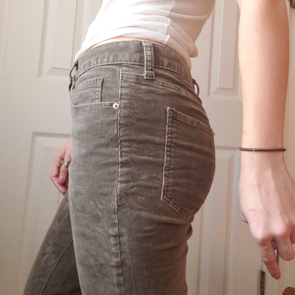 BDG (urban outfitters) grey/brown corduroy pants